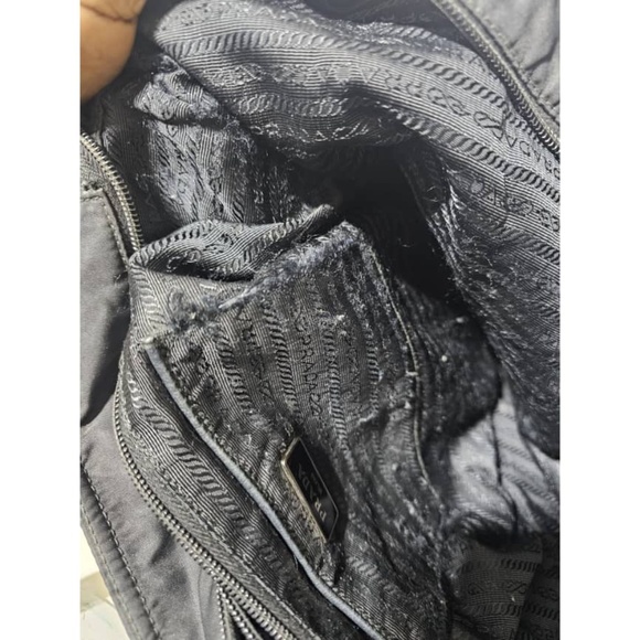Authentic PRADA Tessuto Nylon Vela Shopping Tote Black - Picture 9 of 12